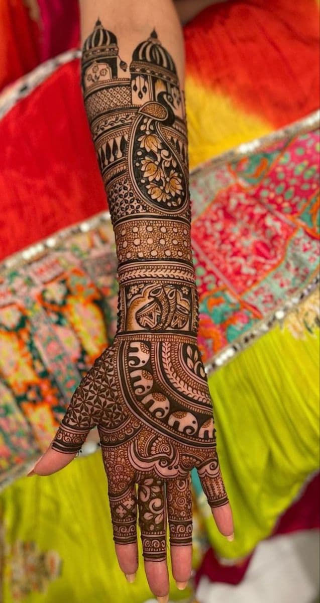 Mehendi design, emotion, bridal, mixed