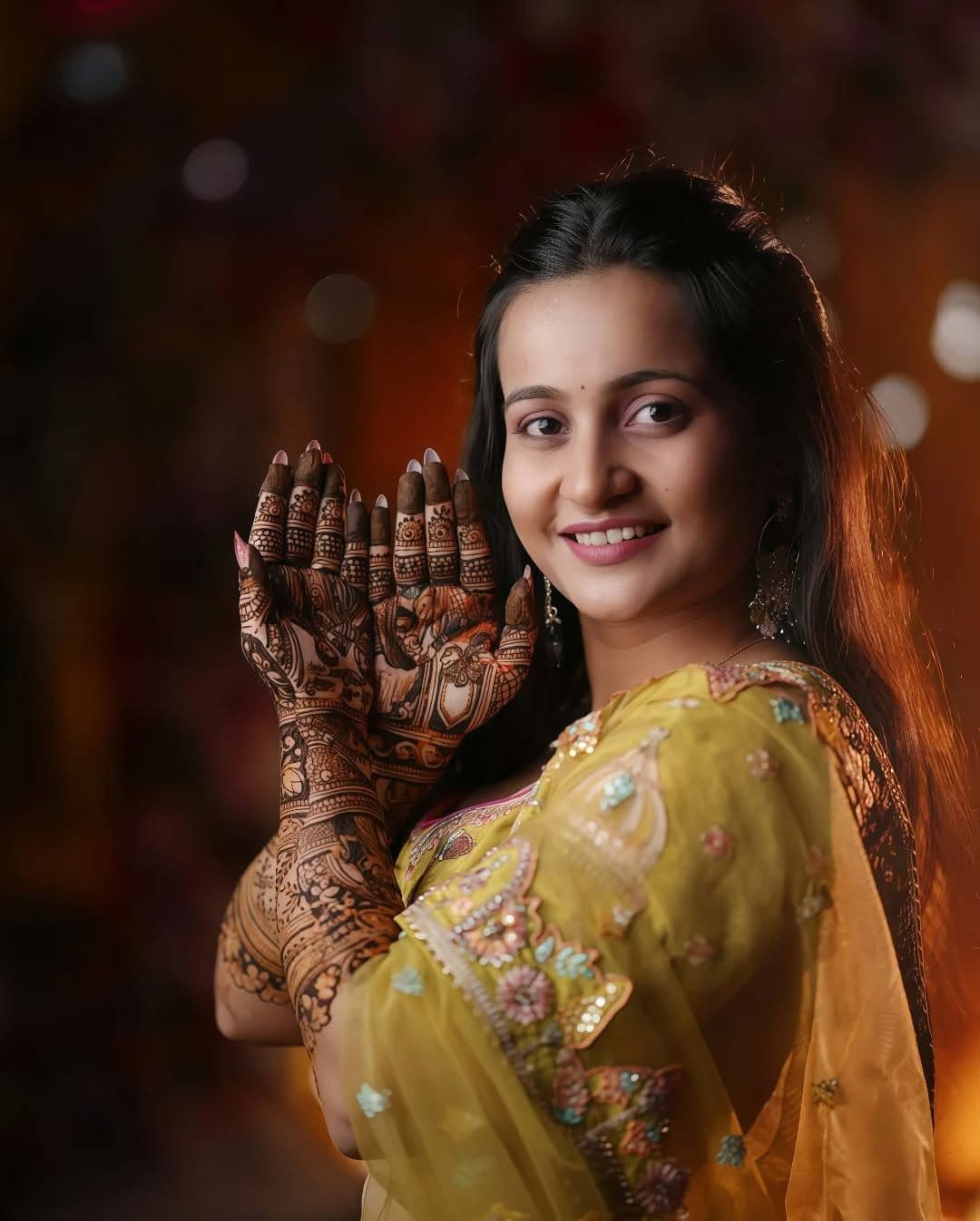 Mehendi design from the library