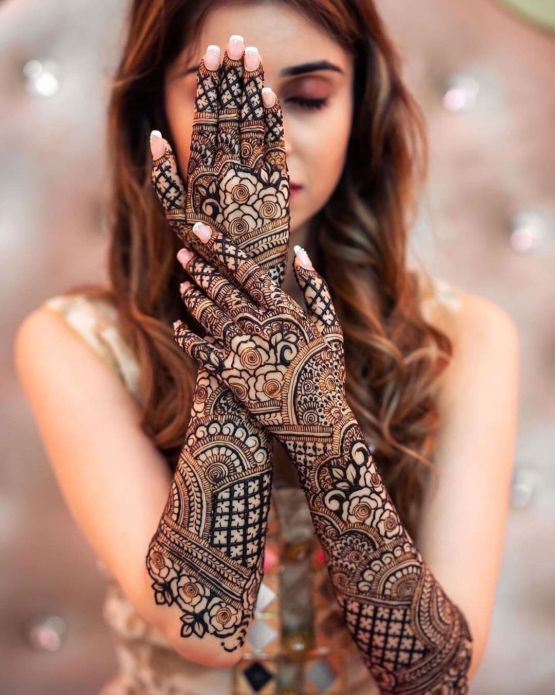 Mehendi design, Bridal