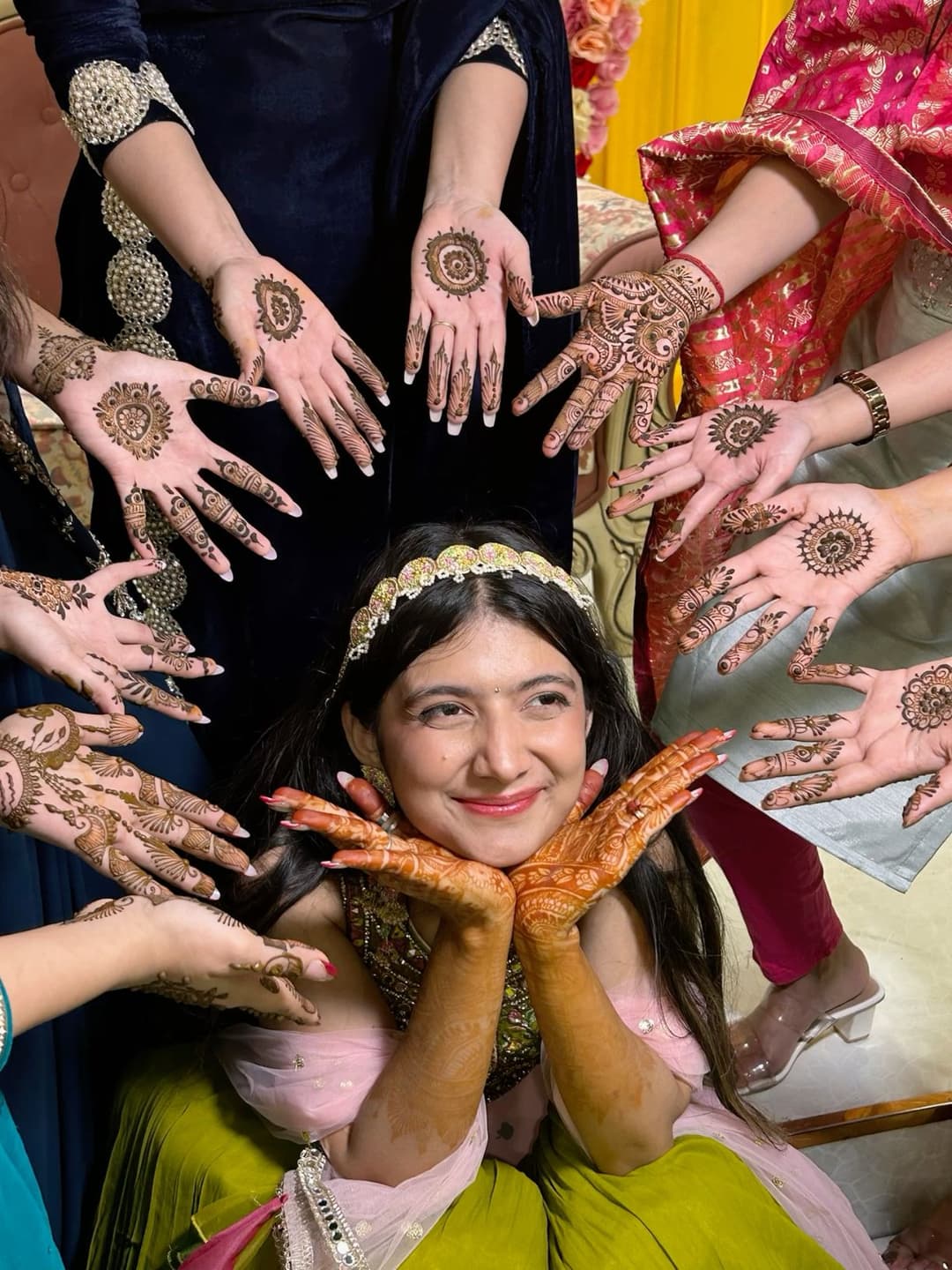 Mehendi design, Bridal